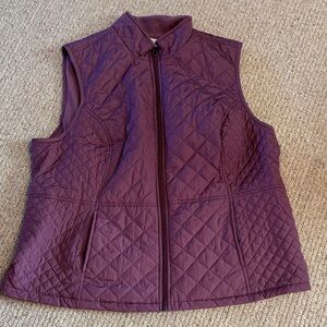 Croft and Barrow XXL  Purple Vest